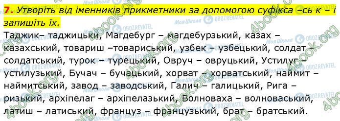 ГДЗ Українська мова 7 клас сторінка §.15 (7)