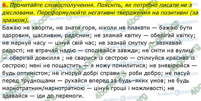 ГДЗ Українська мова 7 клас сторінка §.15 (6)