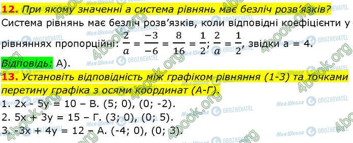 ГДЗ Алгебра 7 класс страница СР.6 (12-13)