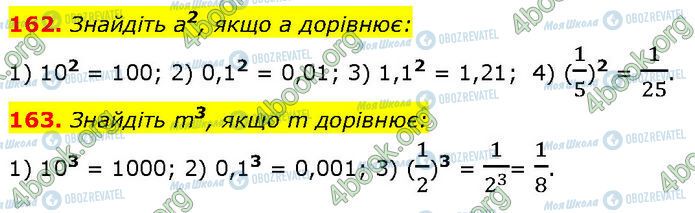 ГДЗ Алгебра 7 класс страница 162-163