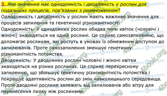 ГДЗ Біологія 7 клас сторінка §.28 (2)