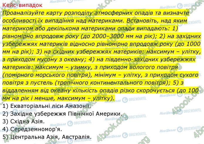 ГДЗ Географія 7 клас сторінка Стр.40 (6)