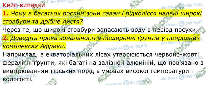 ГДЗ Географія 7 клас сторінка Стр.91 (6)