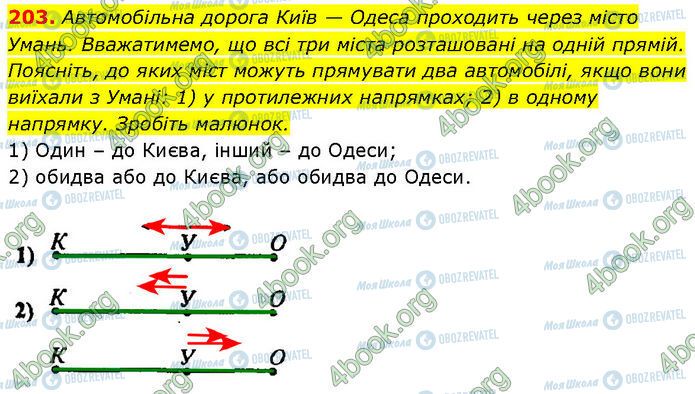 ГДЗ Геометрія 7 клас сторінка 203