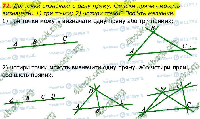 ГДЗ Геометрия 7 класс страница 72