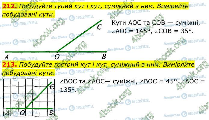 ГДЗ Геометрія 7 клас сторінка 212-213