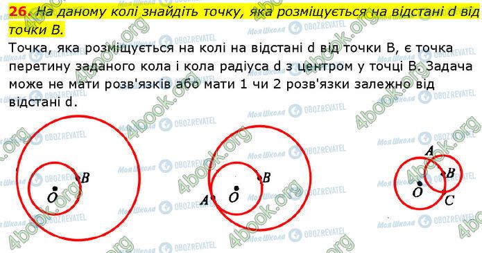 ГДЗ Геометрія 7 клас сторінка 26