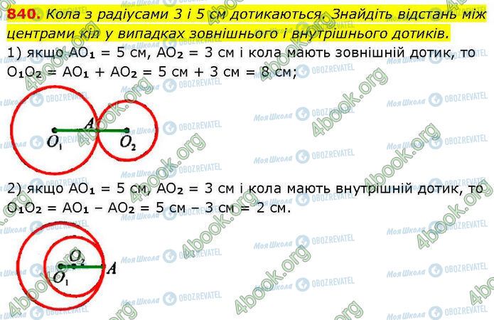 ГДЗ Геометрия 7 класс страница 840