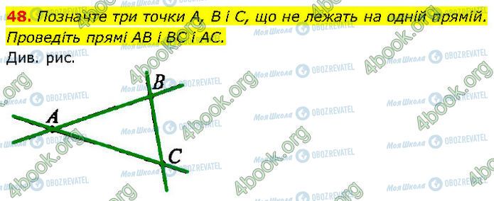 ГДЗ Геометрія 7 клас сторінка 48