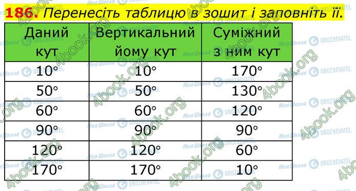 ГДЗ Геометрия 7 класс страница 186