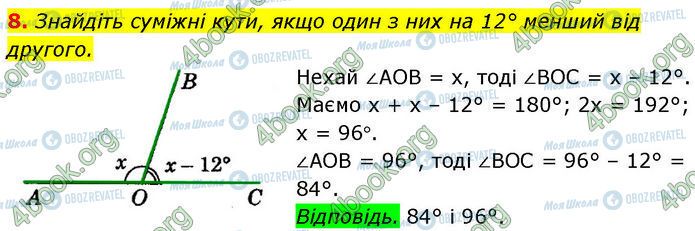 ГДЗ Геометрія 7 клас сторінка §.1-6 (8)