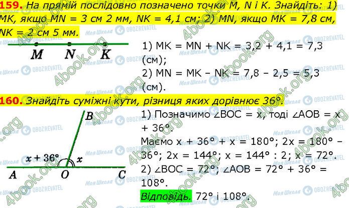 ГДЗ Геометрия 7 класс страница 159-160