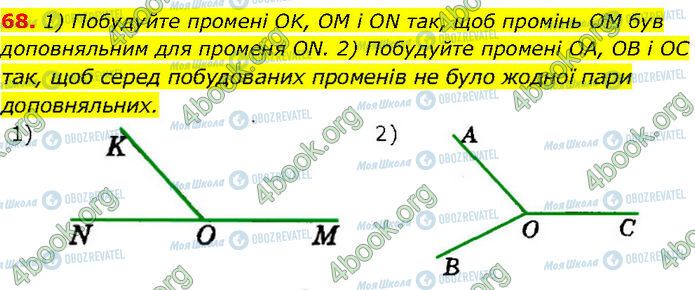 ГДЗ Геометрія 7 клас сторінка 68