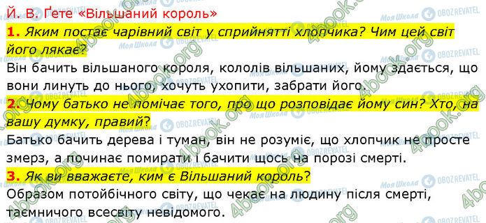 ГДЗ Зарубіжна література 7 клас сторінка Стр.74-(ІІ)