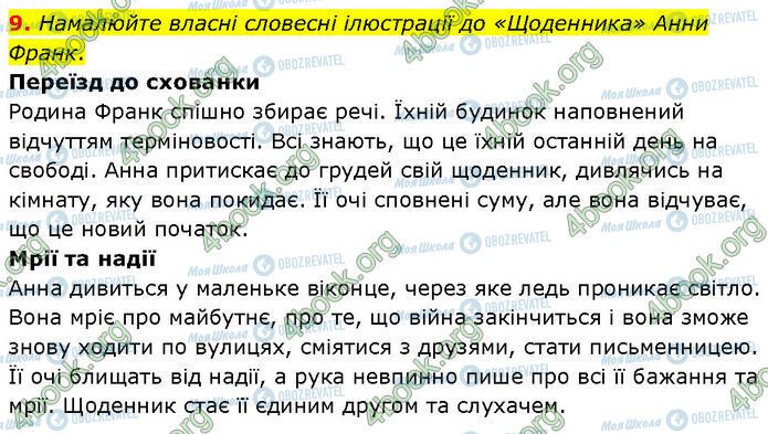 ГДЗ Зарубіжна література 7 клас сторінка Стр.186 (9)