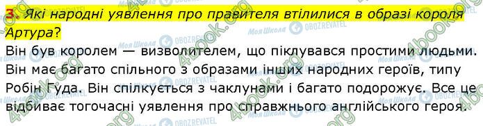 ГДЗ Зарубіжна література 7 клас сторінка Стр.39 (3)