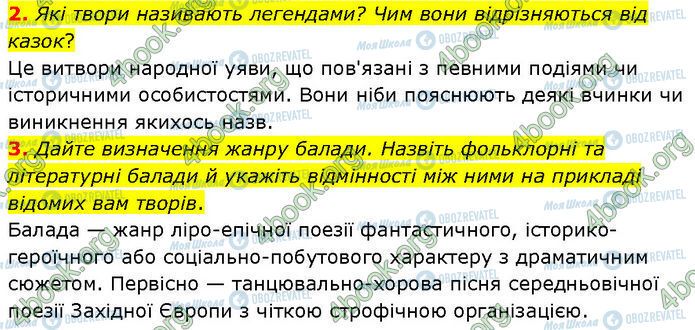 ГДЗ Зарубіжна література 7 клас сторінка Стр.284 (2-3)