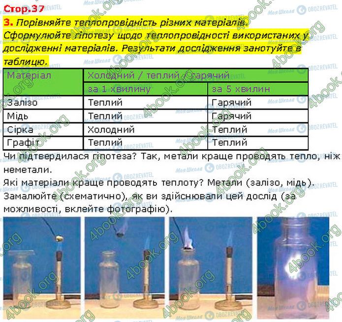 ГДЗ Хімія 7 клас сторінка Стр.37 (3)