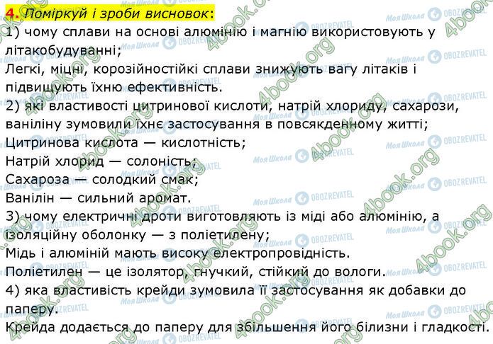 ГДЗ Хімія 7 клас сторінка §.10 (4)