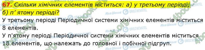 ГДЗ Химия 7 класс страница 67