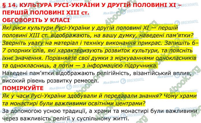 ГДЗ История Украины 7 класс страница Стр.96 (2-3)