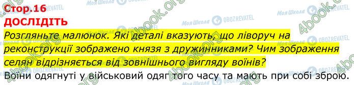 ГДЗ Історія України 7 клас сторінка Стр.16 (1)