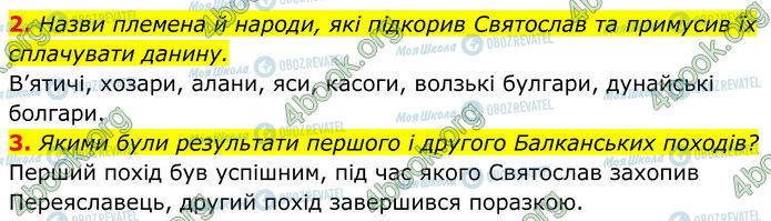 ГДЗ Історія України 7 клас сторінка Стр.40 (2-3)