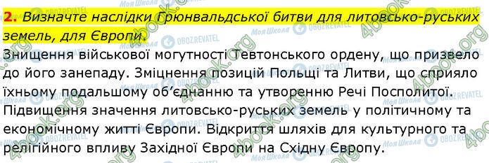 ГДЗ Історія України 7 клас сторінка Стр.151 (2)