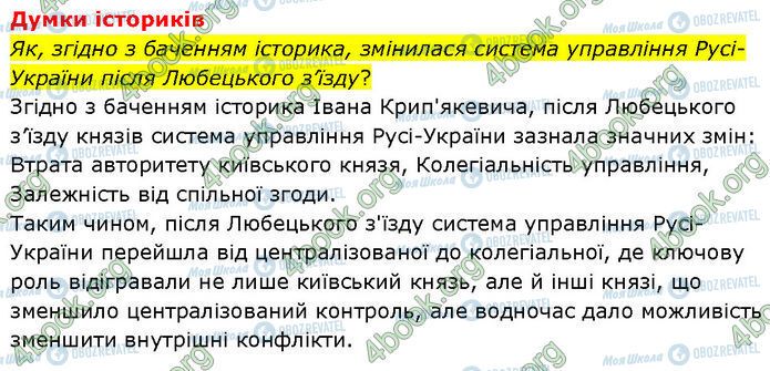 ГДЗ История Украины 7 класс страница Стр.85 (2)