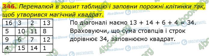 ГДЗ Алгебра 7 клас сторінка 346