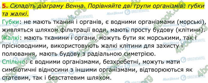 ГДЗ Биология 7 класс страница Стр.67 (5)