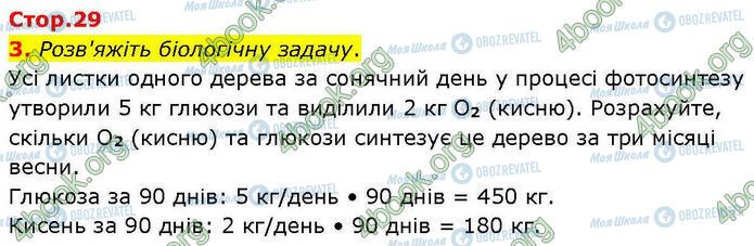 ГДЗ Биология 7 класс страница Стр.29 (3)