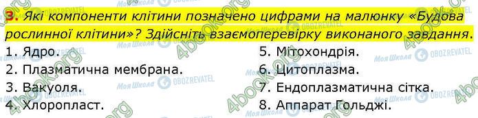 ГДЗ Біологія 7 клас сторінка Стр.9 (3)