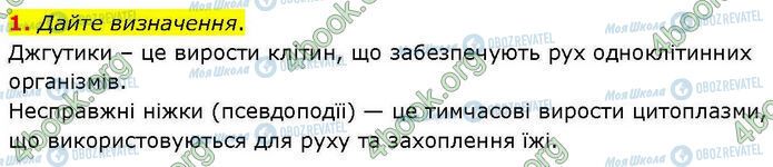 ГДЗ Біологія 7 клас сторінка Стр.15-(1)