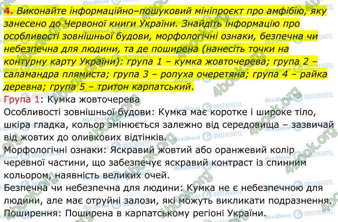 ГДЗ Биология 7 класс страница Стр.84 (4)