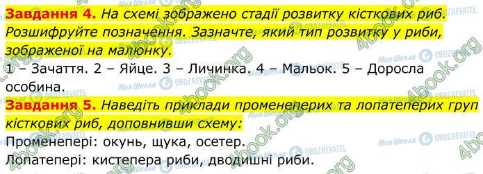ГДЗ Біологія 7 клас сторінка Стр.114 (4-5)