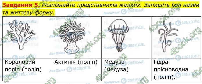 ГДЗ Біологія 7 клас сторінка Стр.93 (5)
