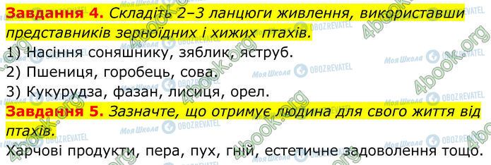 ГДЗ Біологія 7 клас сторінка Стр.126 (4-5)