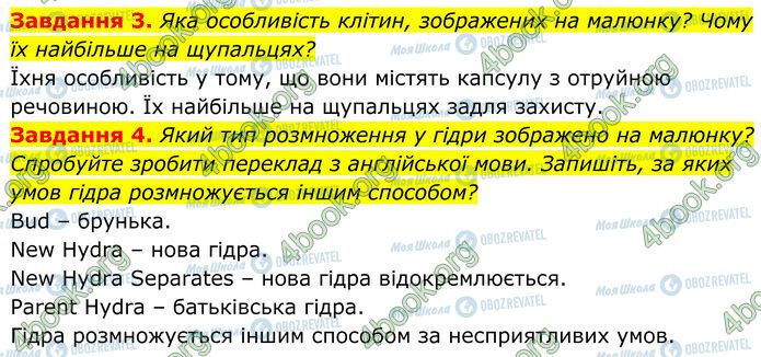 ГДЗ Біологія 7 клас сторінка Стр.93 (3-4)