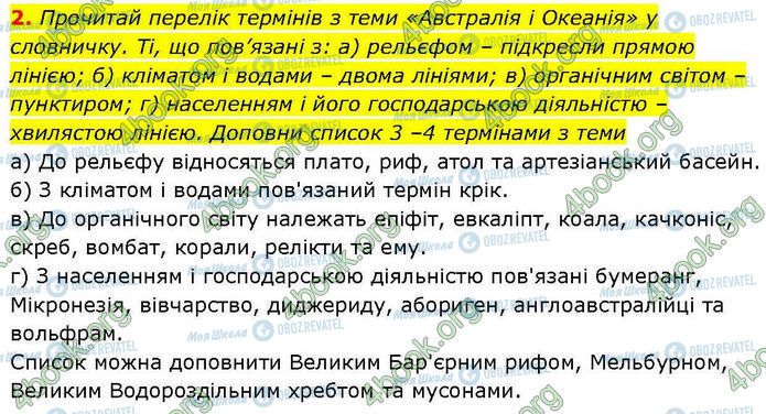 ГДЗ География 7 класс страница Стр.41-(2)