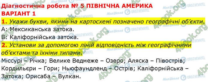 ГДЗ Географія 7 клас сторінка Др.5 (1-2)