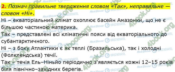 ГДЗ Географія 7 клас сторінка Стр.46 (2)