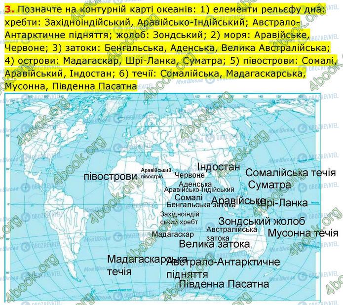 ГДЗ География 7 класс страница Пр.29 (3)