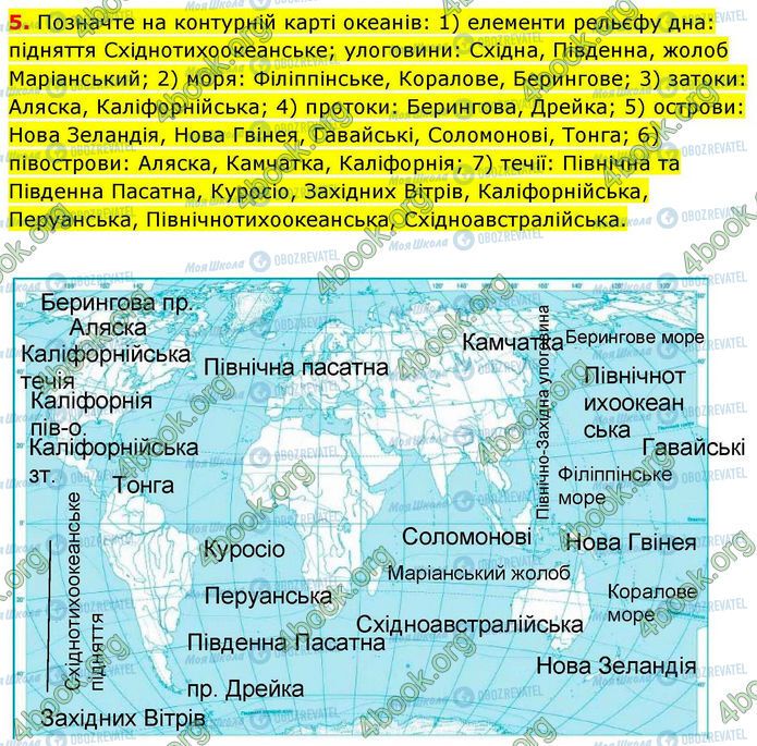 ГДЗ География 7 класс страница Пр.27 (5)