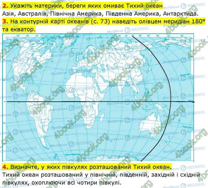ГДЗ География 7 класс страница Пр.27 (2-4)
