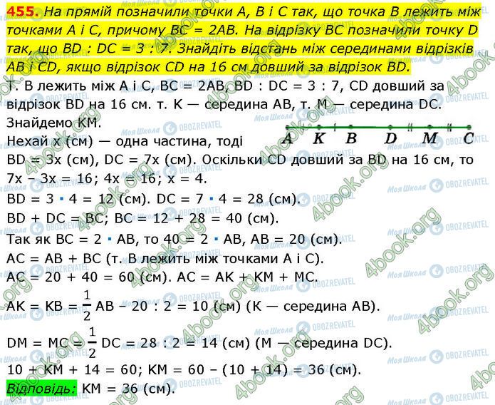 ГДЗ Геометрия 7 класс страница 455