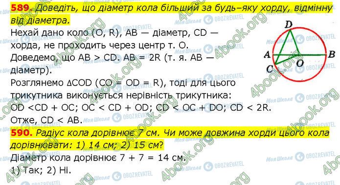 ГДЗ Геометрия 7 класс страница 589-590