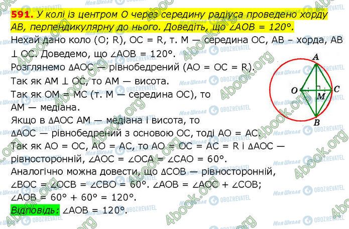 ГДЗ Геометрия 7 класс страница 591
