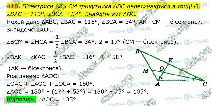 ГДЗ Геометрия 7 класс страница 415