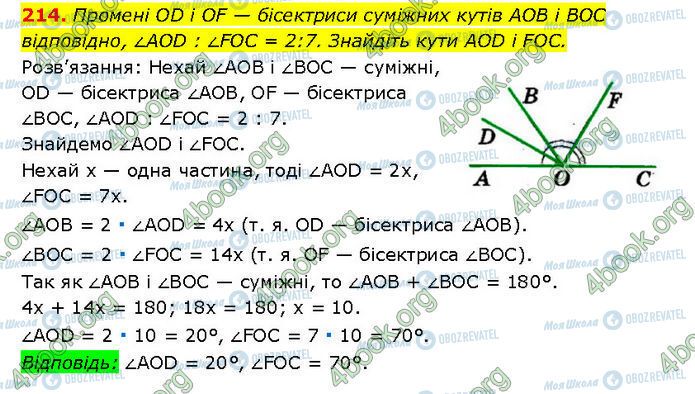ГДЗ Геометрия 7 класс страница 214